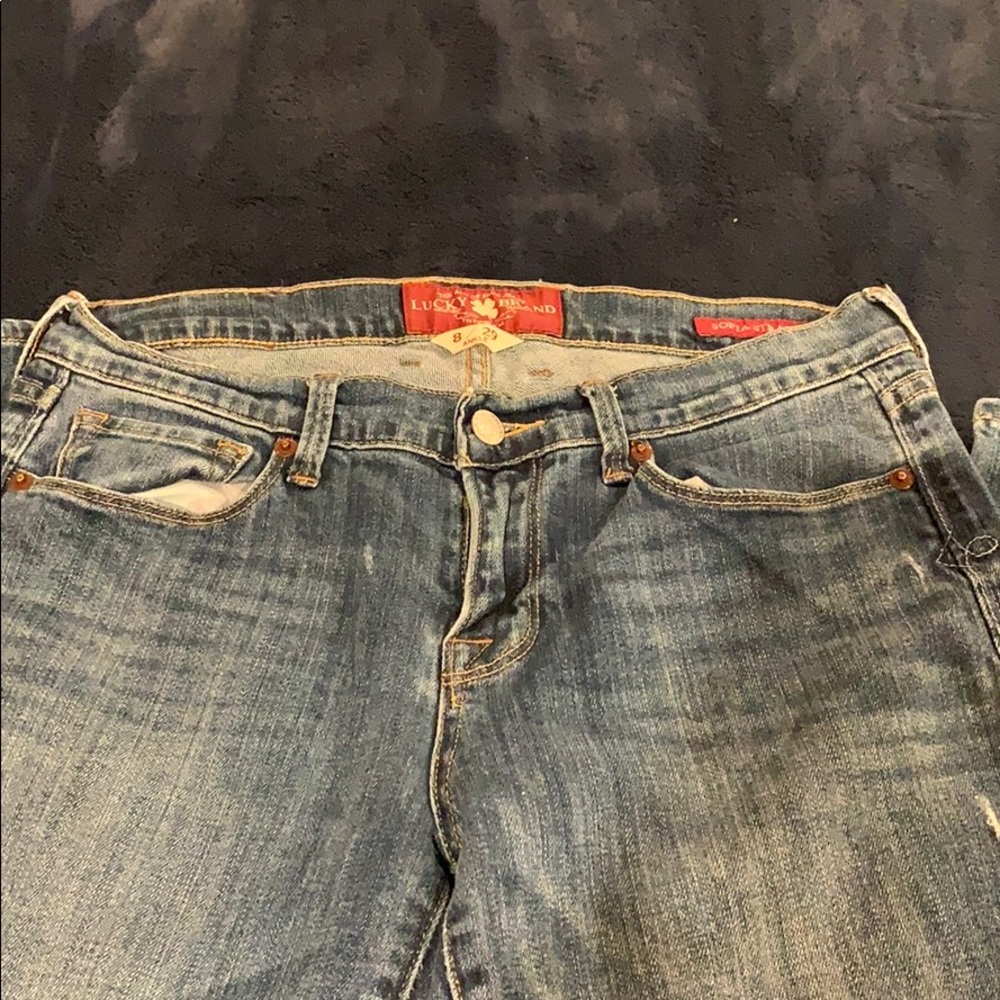 Lucky Brand Sofia Straight Jeans